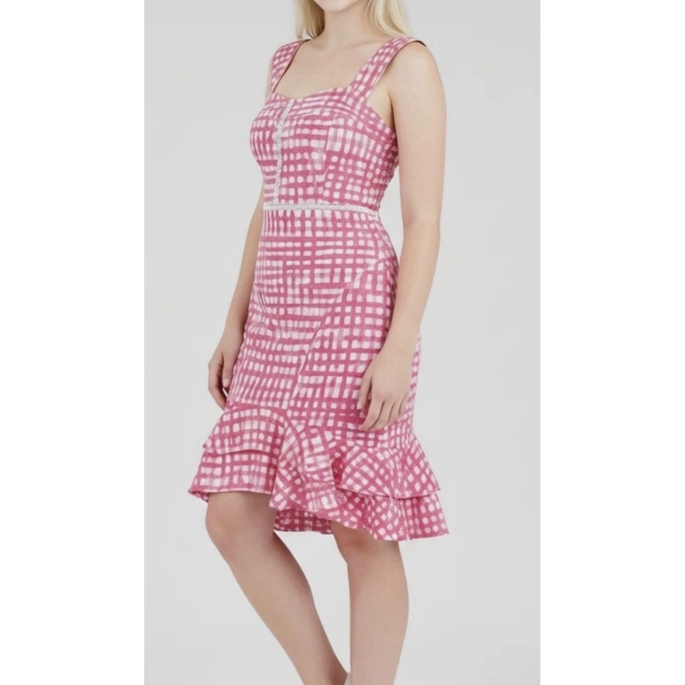 Lilly Pulitzer Dress NWT Avalyn Stretch Dress Pink Tropics Feelin Beachy Size 6